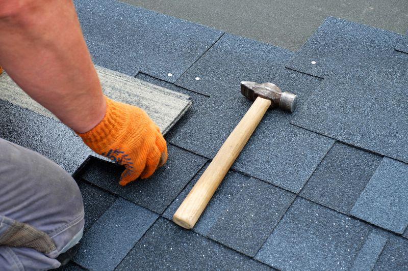 Replacing Cracked Shingles